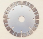 Segmented Cutting Blade with turbo teeth