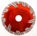Turbo Cutting Blade with protecting teeth