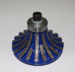 Diamond Router Bit for bullnose edge B
