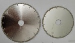 Electroplating diamond cutting blade